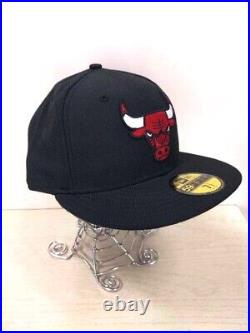 New Era 59Fifty Nba Chicago Bulls Panel Caps Mens Cap Hat 59.6Cm Black Red 9N283