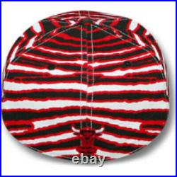 New Era ALL-OVER ZUBAZ 59FIFTY FITTED CAP NBA CHICAGO BULLS Red/Black From Japan