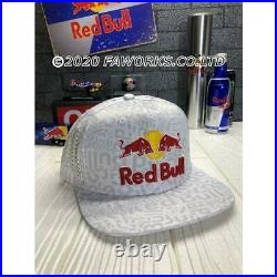 New NFS Athletes Only Red Bull Hat New Era Cap Rare white Allover 2020 JP