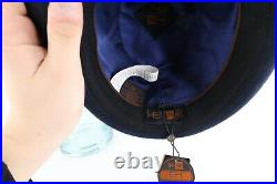 New New Era EK Collection 2015 Red Bull Spell Out Wool Fedora Bowler Hat Navy M