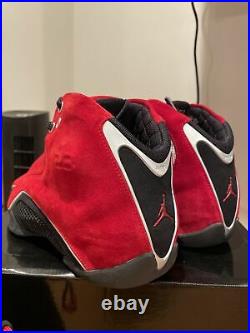 New Nike Air Jordan XXI 21 OG Chicago Bulls Red Suede 2006 Last Dance Kobe Sz 9