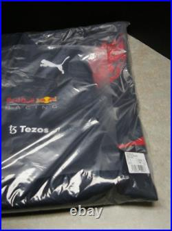 New Puma Red Bull F1 Racing Rbr Team Softshell Night Sky Jacket Size Large