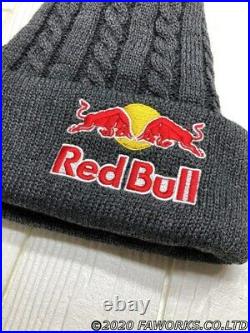 New Red Bull Beanie Knit Hat Athlete Only Not for sale Supplied Black