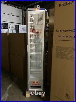 New Red Bull Slim Mega Cooler Eco Refrigerator Unit, 6 Foot, 5.5 Cubic Feet