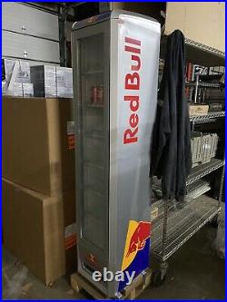 New Red Bull Slim Mega Cooler Eco Refrigerator Unit, 6 Foot, 5.5 Cubic Feet