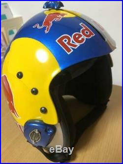 New Unused HGU-33 Red Bull Helmet Replica