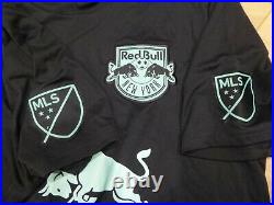 New Without Tag RARE Adidas 2019 New York Red Bulls Black Parley Jersey (Men XL)