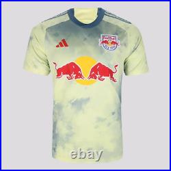 New York Red Bull Away Soccer Football Aeroready Jersey 2023 2024 Adidas