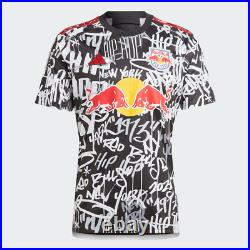 New York Red Bull Third Soccer Football Aeroready Jersey 2023 2024 Adidas
