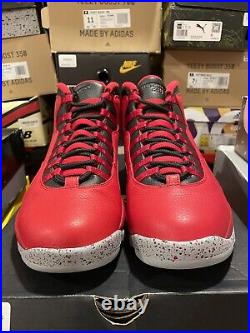 Nike Air Jordan 10 Retro Bulls Over Broadway 2015 Size 10.5 (705178-601)
