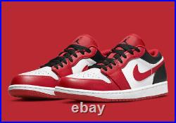 Nike Air Jordan 1 Bulls Chicago Bred Mens 553558-163 NEW