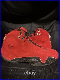 Nike Air Jordan 21 XXI OG Red Suede Size 11 DS 2006 Chicago Bulls Bred Retro LE
