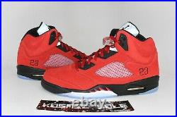 Nike Air Jordan 5 Raging Bull Red 2021 DD0587-600 Size 10