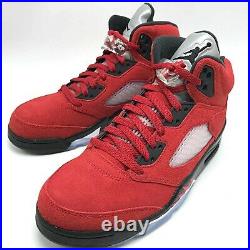 Nike Air Jordan 5 Retro Men's Shoes Raging Bull Red 2021 DD0587-600 size 8-13