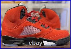 Nike Air Jordan 5 Retro Raging Bull 2021 Varsity Red Mens 10.5 DD0587-600 NEW DS