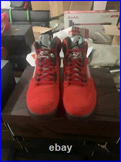Nike Air Jordan 5 Retro Raging Bull Black Red DD0587-600 Size