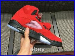 Nike Air Jordan 5 Retro Raging Bull Men's Size 8.5-14 DD0587-600 Red Black 2021