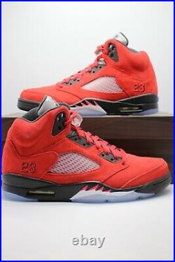 Nike Air Jordan 5 Retro Raging Bull Red 2021 Black DD0587-600 Men's/GS/PS Sizes