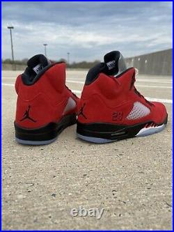 Nike Air Jordan 5 Retro Raging Bull Red Black DD0587-600 Size 13