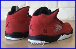 Nike Air Jordan 5 Retro Red Toro Raging Bull 2021 440889-600 PS Size 3Y NEW