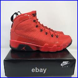 Nike Air Jordan 9 Retro Chile Red Black Men's Size 12 CT8019-600 IN HAND