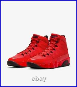 Nike Air Jordan 9 Retro Chile Red Size 11 In Men's Or Size 12.5 In Women Ready