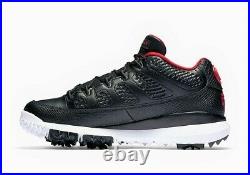 Nike Air Jordan IX Retro Golf Mens Size 8.5 Black Red 833798 002 Chicago Retro 9