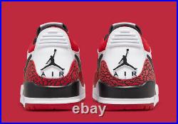Nike Air Jordan Legacy 312 Low Chicago Bulls Gym Red White CD7069-116 sz 12.5