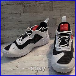 Nike Air Jordan Sneakers Delta 2'Chicago Bulls' Mens Size 18 Shoes Black Red