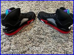 Nike Air Jordan retro 5 v Top 3 Chicago Bulls 12 black fire red purple 23 MJ NBA