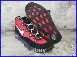 Nike Air Max Uptempo'95 CHICAGO BULLS BLACK RED CK0892-600 Men's Size 10.5