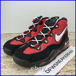 Nike Air Max Uptempo'95 Chicago Bulls Mens 11 Red Black CK0892 600 No Lid