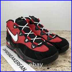 Nike Air Max Uptempo'95 Chicago Bulls Mens 11 Red Black CK0892 600 No Lid