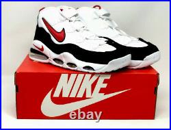 Nike Air Max Uptempo 95 Mens White Black/Red CK0892-101 Chicago Bulls Size11.5