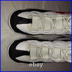 Nike Air Max Uptempo 95 Scottie Pippen CK0892 101 Men Size 9 US black red SAMPLE