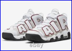 Nike Air More Uptempo 96 Bulls FB1380-100 White Red Basketball Shoes Sneakers