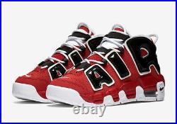 Nike Air More Uptempo Bulls Hoops Pack Varsity Red 415082-600 GS Sizes