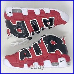 Nike Air More Uptempo'Bulls' Red Sneaker, Size 10.5 BNIB 921948-600