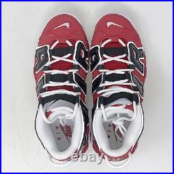 Nike Air More Uptempo'Bulls' Red Sneaker, Size 6 / 7.5W BNIB 921948-600