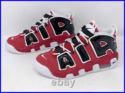 Nike Air More Uptempo'Bulls' Red Sneaker, Size 8 BNIB 921948-600