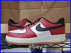 Nike By You ID AF1 NBY Air Force 1 One Low Chicago Bulls J-Pack Red sz 11 Men's