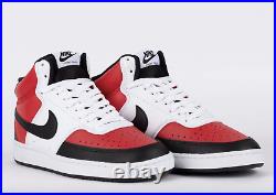 Nike Court Vision Mid NBA Red Black White Bulls DM1186-600 Men's Multi Size