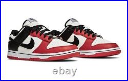 Nike Dunk Low Chicago Bulls Black Red White Mens GS Sizes Brand New