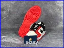 Nike Dunk Low EMB NBA 75th Anniversary Chicago (Men's) DD3363-100 All Sizes