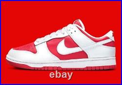 Nike Dunk Low Retro Championship Red White Shoes Men DD1391-600 Youth CW1590-600