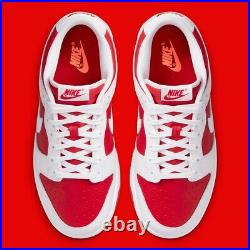 Nike Dunk Low Retro Championship Red White Shoes Men DD1391-600 Youth CW1590-600