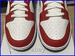 Nike Dunk Low Unlocked By You Chicago Red White US Men's 13 dunks bulls