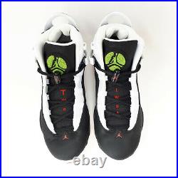 Nike Jordan 6 Rings GS White Black Red Basketball Shoe 323419 008 Kids Mens 6.5