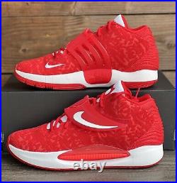 Nike Kevin Durant 14 Team Shoes DM5040 603 University Red White Sz 10 Sample