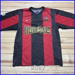 Nike Metro Stars New York Red Bull MLS Home Shirt Size Medium